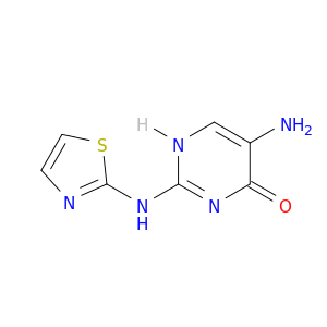 4(1H)-Pyrimidinone, 5-amino-2-(2-thiazolylamino)-