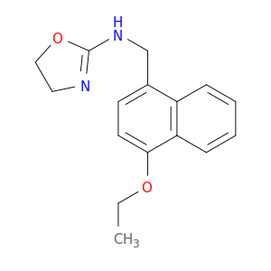 2-Oxazolamine,N-[(4-ethoxy-1-naphthalenyl)methyl]-4,5-dihydro-