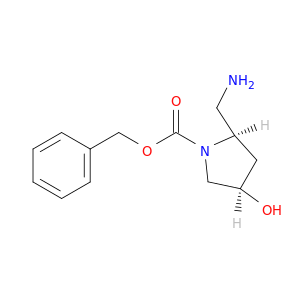 (2S,4S)-Benzyl 2-(aminomethyl)-4-hydroxypyrrolidine-1-carboxylate