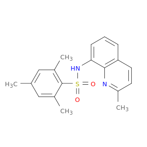 Benzenesulfonamide, 2,4,6-trimethyl-N-(2-methyl-8-quinolinyl)-