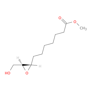 Oxiraneheptanoic acid, 3-(hydroxymethyl)-, methyl ester, trans-
