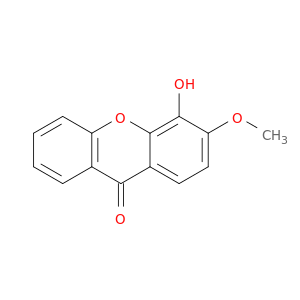 9H-Xanthen-9-one, 4-hydroxy-3-methoxy-