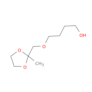 1-Butanol, 4-[(2-methyl-1,3-dioxolan-2-yl)methoxy]-