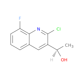 (R)-1-(2-Chloro-8-fluoroquinolin-3-yl)ethanol