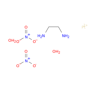 铂(2+),Diaqua(1,2-乙基二胺-κN1,κN2)-,(SP-4-2)-,硝酸盐(1：2)