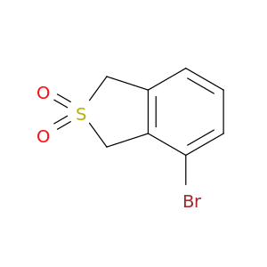 4-溴-1,3-二氢苯并[c]噻吩 2,2-二氧化物