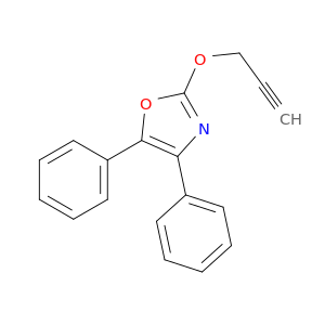 Oxazole, 4,5-diphenyl-2-(2-propynyloxy)-