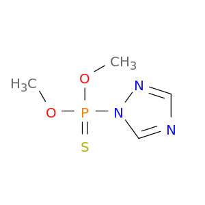 Phosphonothioic acid, 1H-1,2,4-triazol-1-yl-, O,O-dimethyl ester