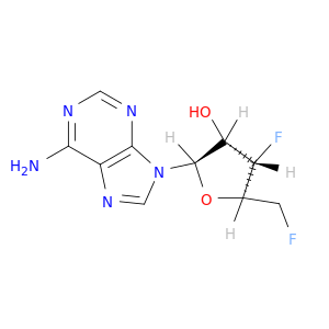 Adenosine, 3',5'-dideoxy-3',5'-difluoro-