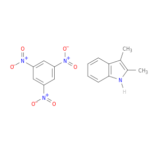 1H-Indole, 2,3-dimethyl-, compd. with 1,3,5-trinitrobenzene (1:1)