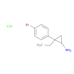 2-(4-bromophenyl)-2-ethylcyclopropan-1-amine hydrochloride