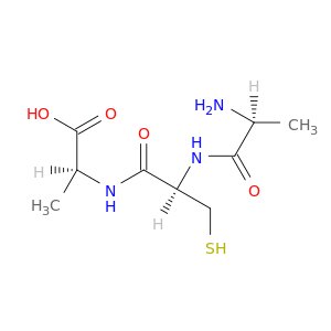 L-Alanine, L-alanyl-L-cysteinyl-