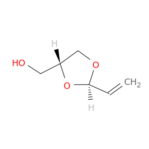 1,3-二氧戊戊烷-4-甲醇,2-乙烯基,反式-