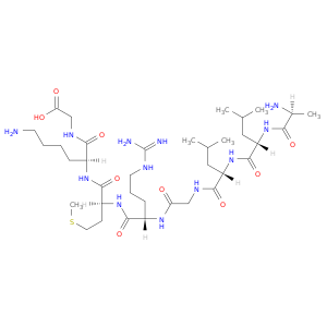Glycine, L-alanyl-L-leucyl-L-leucylglycyl-L-arginyl-L-methionyl-L-lysyl-