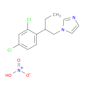 1H-Imidazole, 1-[2-(2,4-dichlorophenyl)butyl]-, mononitrate