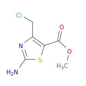 5-Thiazolecarboxylic acid, 2-amino-4-(chloromethyl)-, methyl ester