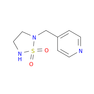 Pyridine, 4-[(1,1-dioxido-1,2,5-thiadiazolidin-2-yl)methyl]-