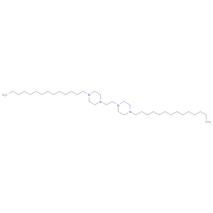 Piperazine, 1,1'-(1,2-ethanediyl)bis[4-tetradecyl-