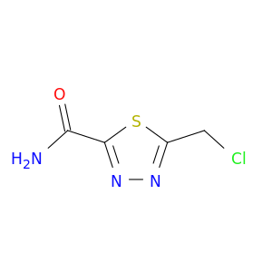 1,3,4-Thiadiazole-2-carboxamide, 5-(chloromethyl)-