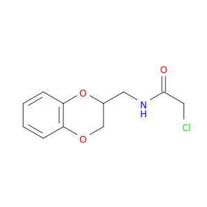 2-Chloro-N-((2,3-dihydrobenzo[b][1,4]dioxin-2-yl)methyl)acetamide