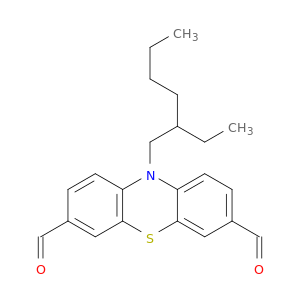 10H-Phenothiazine-3,7-dicarboxaldehyde, 10-(2-ethylhexyl)-