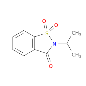 2-(propan-2-yl)-1,2-benzothiazol-3(2h)-one 1,1-dioxide