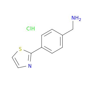 (4-(噻唑-2-基)苯基)甲胺盐酸盐