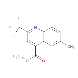 4-Quinolinecarboxylic acid, 6-methyl-2-(trifluoromethyl)-, methyl ester