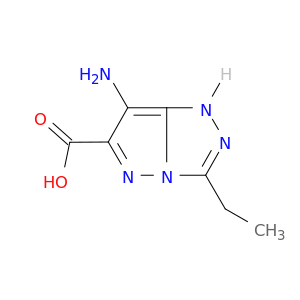 1H-Pyrazolo[5,1-c]-1,2,4-triazole-6-carboxylicacid, 7-amino-3-ethyl-
