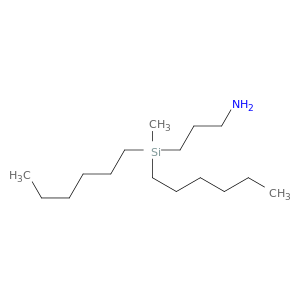 3-[dihexyl(methyl)silyl]propan-1-amine