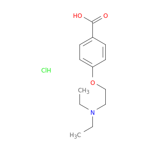 4-[2-(Diethylamino)ethoxy]benzoic Acid Hydrochloride