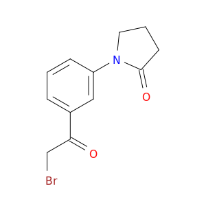1-[3-(2-Bromoacetyl)phenyl]pyrrolidin-2-one