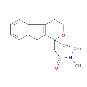 Indeno[2,1-c]pyran-1-acetamide, 1,3,4,9-tetrahydro-N,N,1-trimethyl-