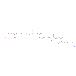5,11,16,21,26-Pentaazahentriacontanoicacid, 31-amino-5,16,26-trihydroxy-4,12,15,22,25-pentaoxo-