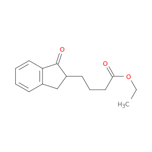 1H-Indene-2-butanoic acid, 2,3-dihydro-1-oxo-, ethyl ester