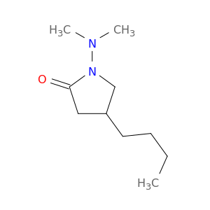 2-Pyrrolidinone, 4-butyl-1-(dimethylamino)-