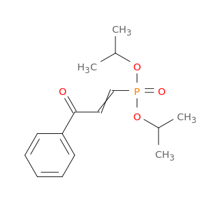 Phosphonic acid, (3-oxo-3-phenyl-1-propenyl)-, bis(1-methylethyl) ester