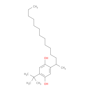 1,4-Benzenediol, 2-(1,1-dimethylethyl)-5-sec-tetradecyl-