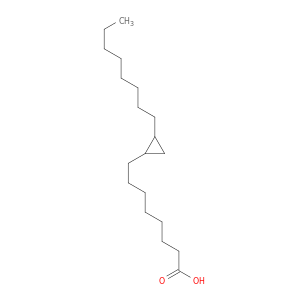 Cyclopropaneoctanoic acid, 2-octyl-