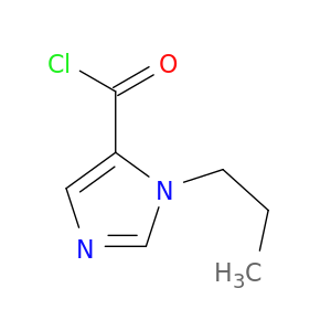 1H-Imidazole-5-carbonylchloride, 1-propyl-
