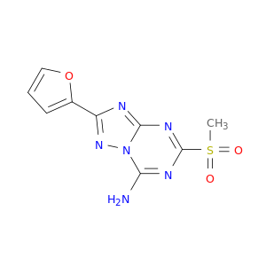 2-(呋喃-2-基)-5-(甲基磺酰基)-[1,2,4]三唑并[1,5-a][1,3,5]三嗪-7-胺