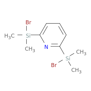 Pyridine, 2,6-bis(bromodimethylsilyl)-