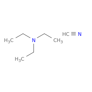 Hydrocyanic acid, compd. with N,N-diethylethanamine (1:1)