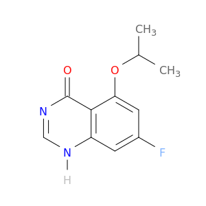 4(1H)-Quinazolinone, 7-fluoro-5-(1-methylethoxy)-