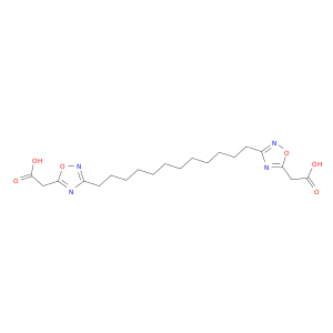 1,2,4-Oxadiazole-5-acetic acid, 3,3'-(1,12-dodecanediyl)bis-