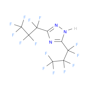 1H-1,2,4-Triazole,3,5-bis(1,1,2,2,3,3,3-heptafluoropropyl)-