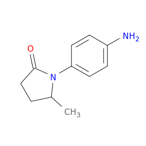 1-(4-氨基苯基)-5-甲基吡咯烷-2-酮