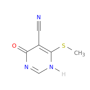 4-(甲硫基)-6-氧代-1,6-二氢嘧啶-5-甲腈