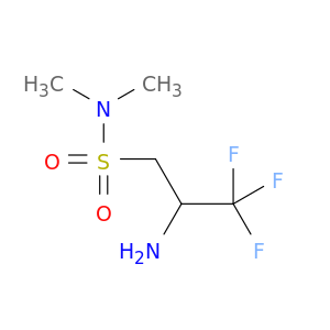 2-Amino-3,3,3-trifluoro-N,N-dimethylpropane-1-sulfonamide