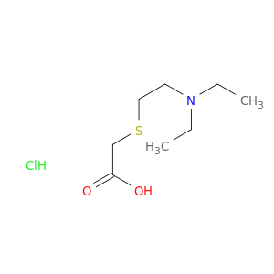 2-{[2-(Diethylamino)ethyl]sulfanyl}acetic Acid Hydrochloride